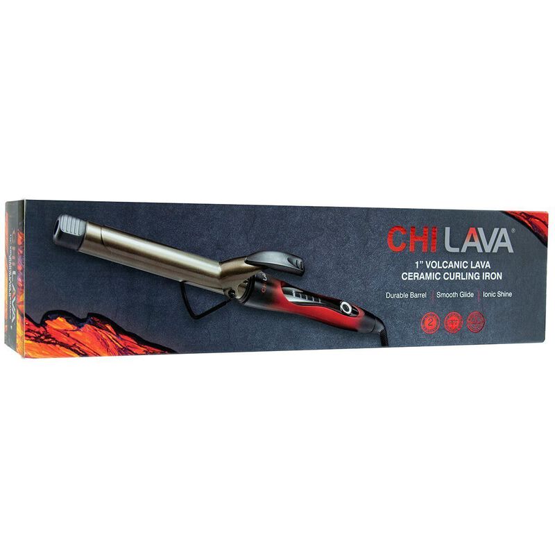 Плойки CHI Lava Ceramic Curling Irons созданы на основе вулканической лавы в сочетании с фирменной керамикой CHI. Такое сочетание обеспечивает невероятно гладкое скольжение, блестящий результат и укладку без вреда от чрезмерно высоких температур.