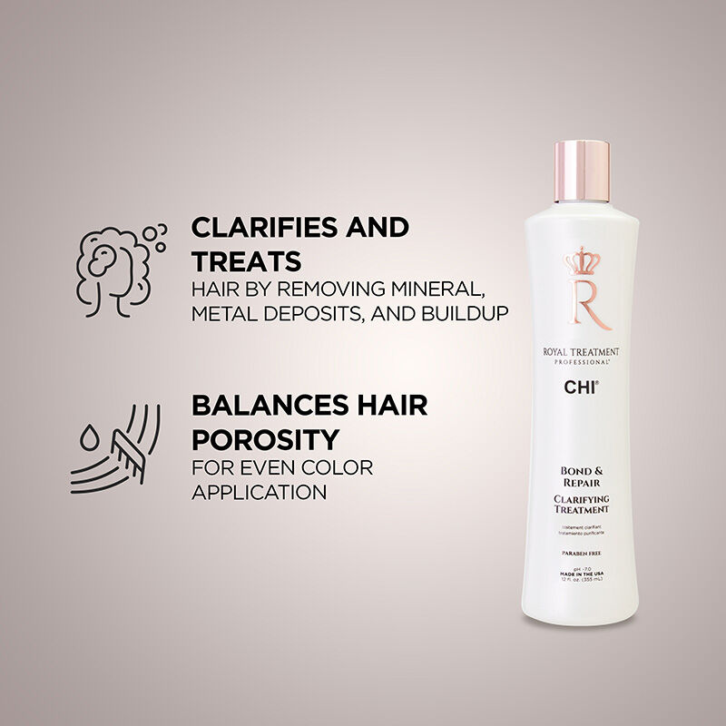 Royal Treatment Bond & Repair Clarifying Treatment on demineeraliseeriv ja poorsust ühtlustav hooldus,