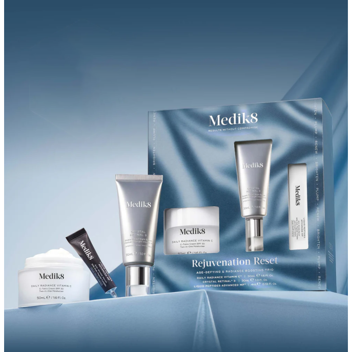 skin rejuvenation kit, rejuvenation reset kit, anti-aging skincare set, skin renewal kit, facial care kit