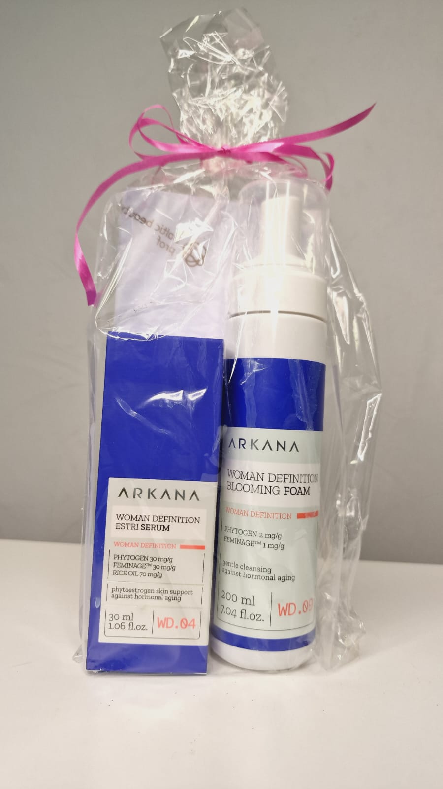 Woman Definition Therapy serum 30ml and foam 200ml with phytoestrogens.