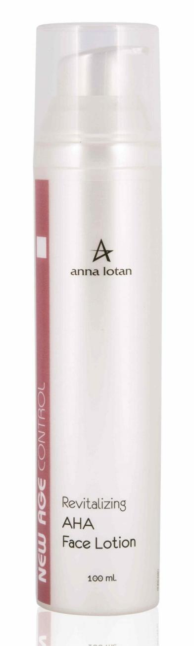 Anna Lotan New Age Control Active AHA Toner 100 ml, AHA facial toner, active face toner with fruit acids, skin renewing toner, anti-aging toner Anna Lotan, exfoliating toner with AHA, Israeli professional skincare, facial peeling toner, brightening toner, daily skin care with AHA