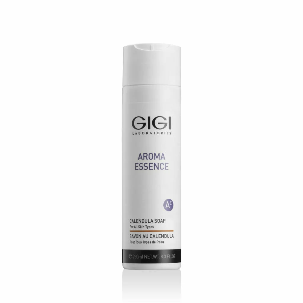 GIGI Aroma Essence Vedelseep saialillega, vedelseep kõikidele nahatüüpidele, näoseep saialillega, näopesu saialille ekstraktiga, rahustav GIGI vedelseep, õrn näopuhastus, seep tundlikule nahale, professionaalne vedelseep näole, nahahooldus saialillega