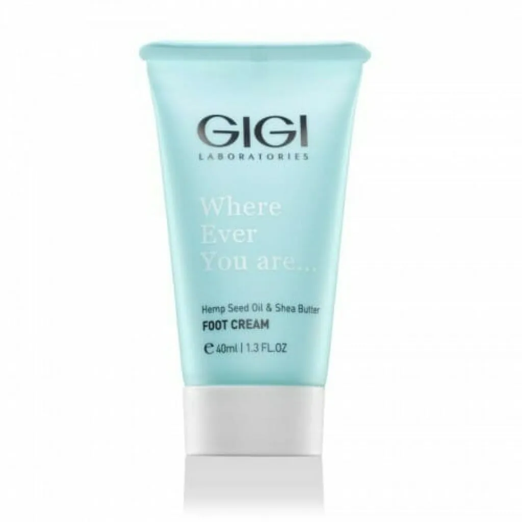 GIGI Foot Cream, GIGI foot cream, moisturizing foot cream, nourishing foot balm, foot care cream, heel repair cream, foot moisturizer 40 ml, professional GIGI foot care, cream for dry and rough feet, daily foot cream