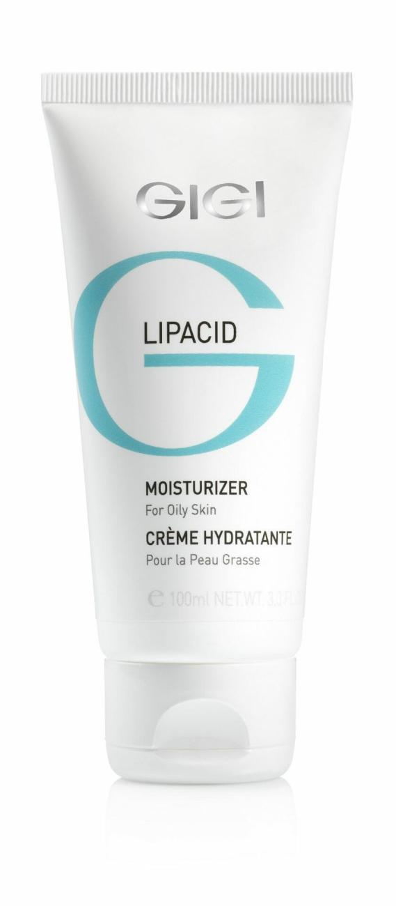 GIGI Lipacid Moisturizer for Oily Skin, GIGI face moisturizer 100 ml, mattifying face cream, moisturizer for oily and problem skin, GIGI professional skincare, oil-control moisturizer, daily face care, anti-acne face cream, hydrating cream for oily skin, facial cream for combination skin