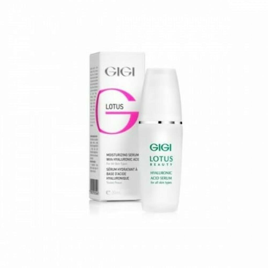 GIGI Lotus Beauty Hüaluroonhappe seerum 30 ml, GIGI näoseerum, niisutav seerum hüaluroonhappega, vananemisvastane seerum näole, naha pinguldav seerum, kortsudevastane seerum, professionaalne GIGI kosmeetika, niisutav näoseerum, hüaluroonhappega nahahooldus, sära andev seerum