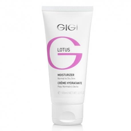 GIGI Lotus Niisutav kreem normaalsele ja kuivale nahale 100 ml, GIGI näokreem, niisutav päevakreem, kuivale nahale mõeldud kreem, toitev näokreem, professionaalne GIGI kosmeetika, vananemisvastane näokreem, lootose ekstraktiga kreem, igapäevane näohooldus