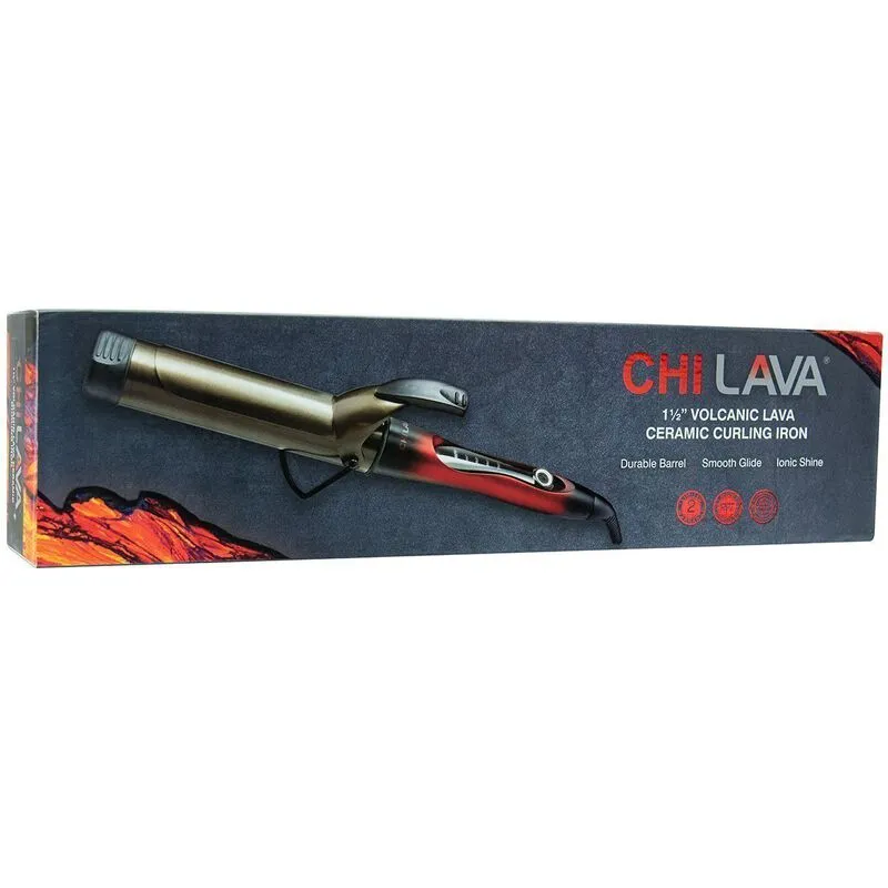 Плойки CHI Lava Ceramic Curling Irons созданы на основе вулканической лавы в сочетании с фирменной керамикой CHI. 