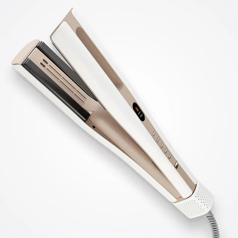 Effortlessly dry, straighten, and style your hair while minimizing heat damage for healthier, salon- quality results.