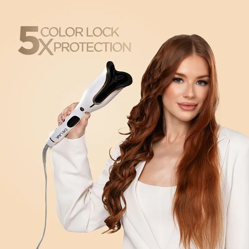 CURLER FOR EFFORTLESS WAVES: Create flawless curls and waves with the CHI Spin N Curl!