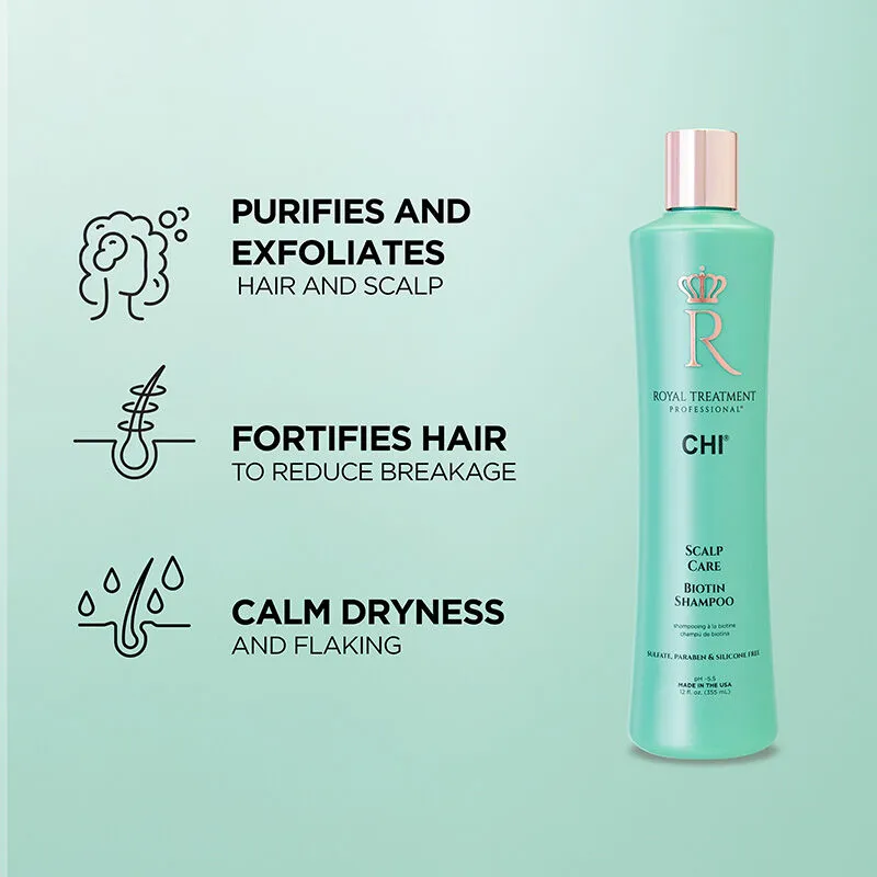 Invigorating shampoo helps to reset and balance scalp wellness by combatting dryness and flaking.