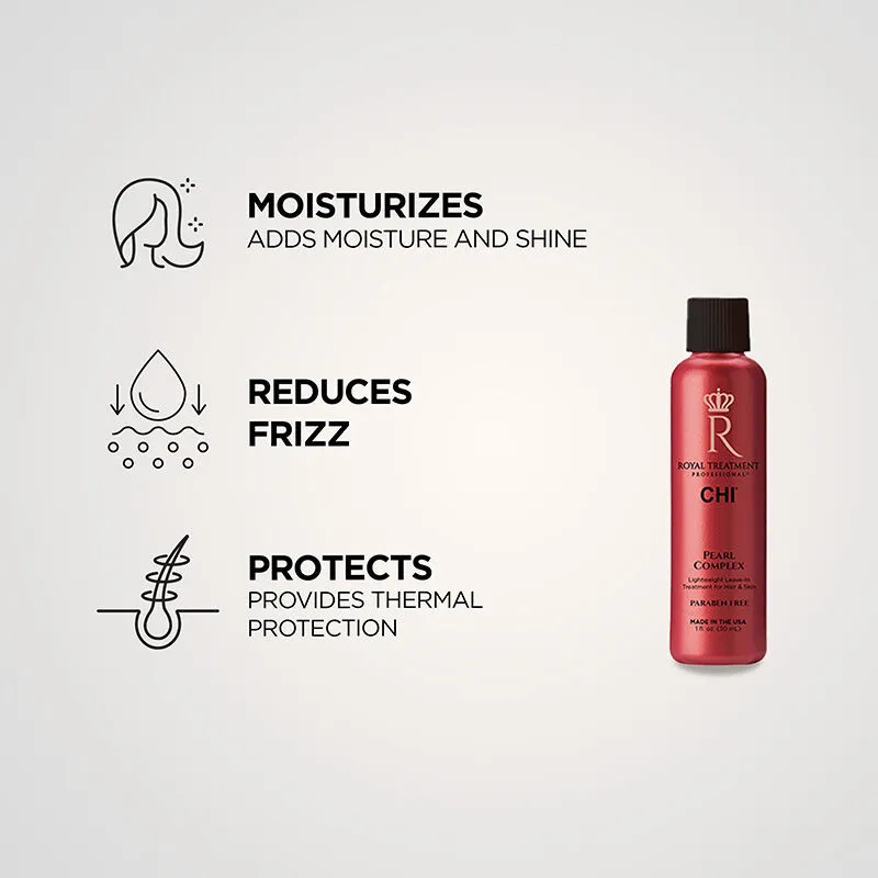 This versatile, lightweight leave-in treatment replenishes moisture, strengthens, and nourishes to help repair and polish split ends and reduce frizz.
