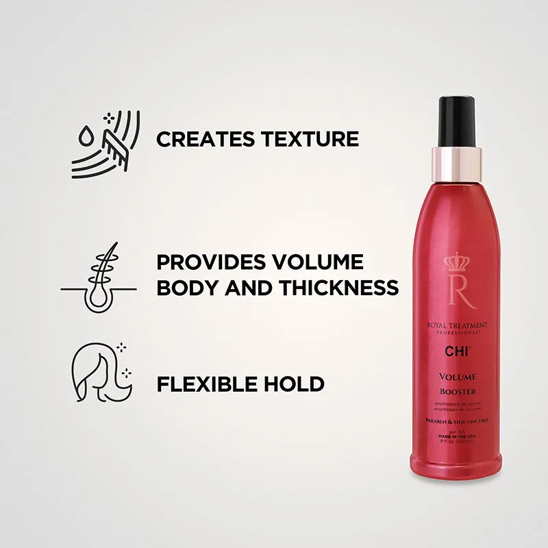 Perfect for fine, thin or flat hair, this spray lifts hair at the root for an instant voluminous look