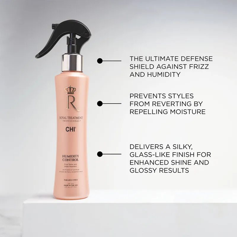 FRIZZ TAMER: A pre-styling treatment that helps to extend styles and guard against humidity for a flawless,