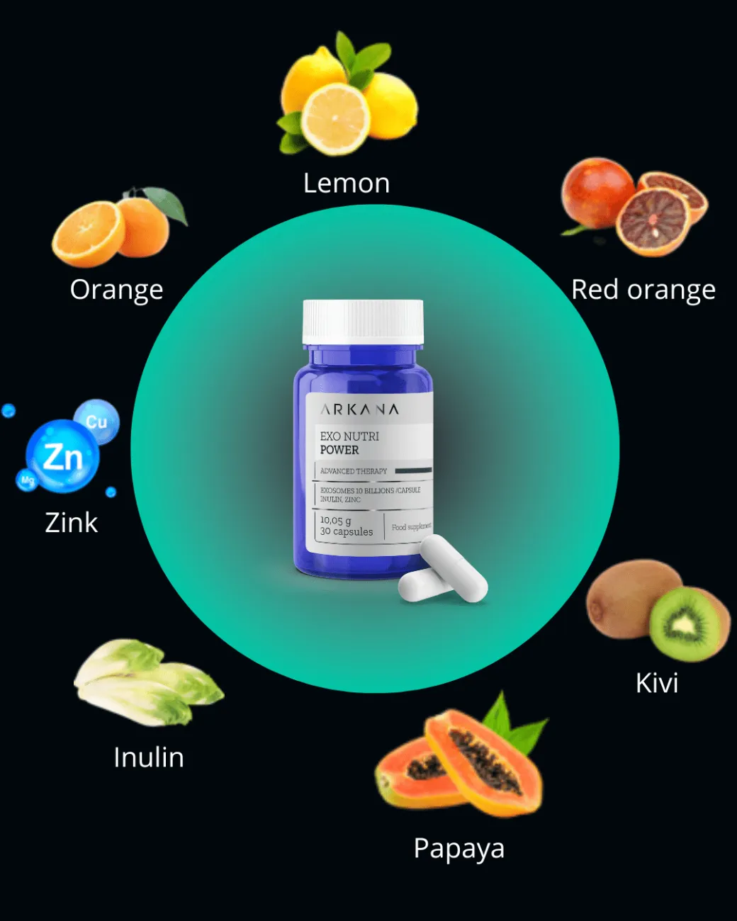 EXO Nutri Power 30 capsules