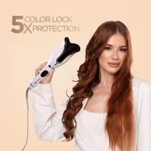 CURLER FOR EFFORTLESS WAVES: Create flawless curls and waves with the CHI Spin N Curl!