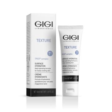 GIGI Texture Surface Hydration Cream, увлажняющий крем GIGI, дневной увлажняющий крем, крем для сухой кожи, крем для нормальной кожи, интенсивное увлажнение кожи, профессиональный крем GIGI, крем для лица с глубоким увлажнением, питательный увлажняющий крем, антивозрастной увлажняющий крем, крем для всех типов кожи