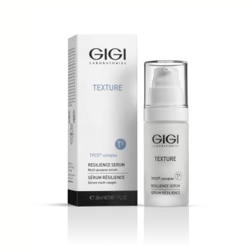 GIGI Texture Resilience Serum, сыворотка GIGI, укрепляющая сыворотка для лица, антивозрастная сыворотка, сыворотка для упругости кожи, сыворотка для эластичности кожи, профессиональная сыворотка GIGI, омолаживающая сыворотка, питательная сыворотка для лица, сыворотка для сияния кожи, сыворотка от морщин