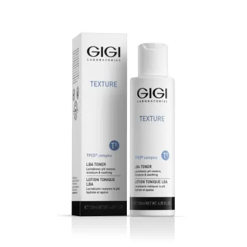 GIGI Texture LBA Toner, GIGI facial toner, moisturizing toner for face, toner for all skin types, refreshing toner, balancing face toner, professional toner GIGI, toner after cleansing, GIGI skincare toner, hydrating and restoring toner, cosmetic facial toner, LBA toner GIGI, skin cleansing and toning