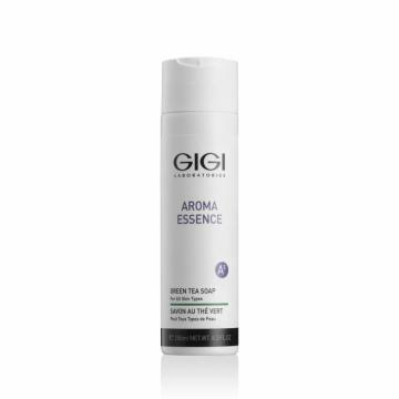 GIGI Aroma Essence Vedelseep rohelise teega, vedelseep kõikidele nahatüüpidele, näoseep rohelise teega, igapäevane näopesu, värskendav GIGI vedelseep, antioksüdantne näoseep, õrn puhastav vedelseep, professionaalne GIGI seep, nahahooldus rohelise tee ekstraktiga