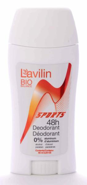 Hlavin Lavilin Pulkdeodorant Sport kuni 48h 60 ml, spordideodorant, meeste deodorant sportlastele, alumiiniumivaba deodorant, alkoholi- ja parabeenivaba deodorant, looduslik spordideodorant, pika toimeajaga deodorant, Hlavin kosmeetika, higilõhna neutraliseerija sportimiseks