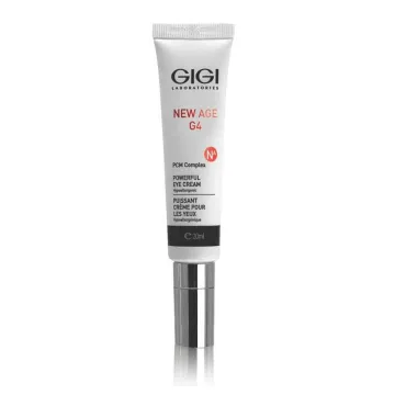 GIGI New Age G4 Powerful silmakreem 20 ml, GIGI silmakreem, vananemisvastane silmakreem, kortsudevastane silmakreem, pinguldav silmakreem, niisutav silmahooldus, professionaalne GIGI kosmeetika, silmakreem tumedate ringide vastu, silmahooldus 20 ml, noorendav silmakreem