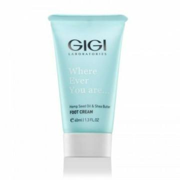 GIGI Foot Cream, крем для ног GIGI, увлажняющий крем для ног, смягчающий крем для стоп, питательный крем для ног, уход за сухой кожей стоп, крем от трещин на пятках, профессиональный крем для ног, крем для ежедневного ухода за ногами, крем для сухой и грубой кожи