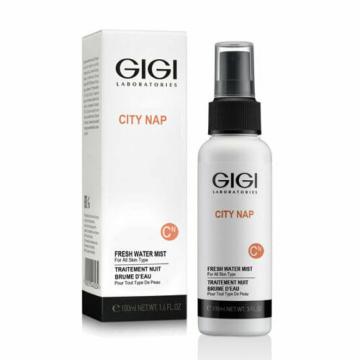GIGI City NAP Urban Water Mist, увлажняющий мист для лица, термальная вода GIGI, спрей для лица 100 мл, освежающий спрей для кожи, увлажнение в течение дня, профессиональная косметика GIGI, спрей против сухости, уход за чувствительной кожей, мист для всех типов кожи