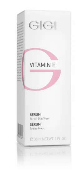 GIGI Vitamin E Serum, serum with vitamin E GIGI, anti-aging face serum, moisturizing serum GIGI, nourishing face serum, wrinkle reduction serum, skin radiance serum, professional serum GIGI, skin repair serum, serum for all skin types