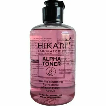 HIKARI Toner, HIKARI facial toner, HIKARI ALPHA moisturizing toner, Facial toner, Hydrating toner for skin, Cleansing facial lotion, Refreshing face toner, Moisturizing toner for daily skin care, Skin care toner for dry and normal skin, Toner for oily and combination skin, Gentle hydrating facial toner, Deep cleansing face toner, Facial lotion after cleansing, Skin refreshing toner 250 ml, Toner for glowing skin, Daily use face toner, Moisturizing facial lotion, Cosmetic skin toner