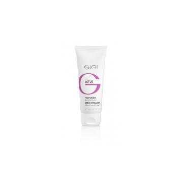 GIGI Lotus Beauty Moisturizer for Normal to Oily Skin, GIGI face cream 100 ml, hydrating moisturizer, mattifying face cream, moisturizer for oily skin, GIGI day cream, professional GIGI skincare, face cream with lotus extract, daily moisturizer for combination skin, anti-shine hydrating cream