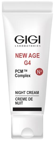 GIGI New Age G4 Öökreem 15 ml, GIGI öökreem mini, vananemisvastane öökreem, niisutav öökreem näole, toitev ööhooldus, kortsudevastane öökreem, professionaalne GIGI kosmeetika, öine näohooldus, naha taastav kreem, noorendav öökreem