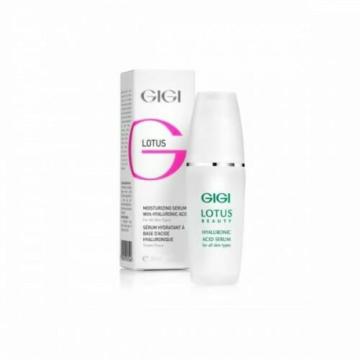 GIGI Lotus Beauty Hyaluronic Acid Serum, GIGI face serum 30 ml, hydrating serum with hyaluronic acid, anti-aging face serum, skin firming serum, wrinkle reduction serum, professional GIGI skincare, moisturizing facial serum, hyaluronic acid moisturizer, skin hydration booster