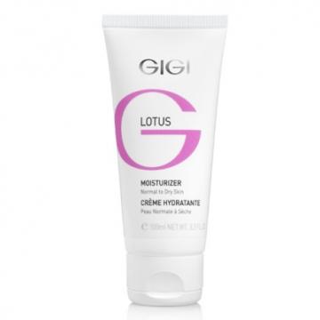 GIGI Lotus Niisutav kreem normaalsele ja kuivale nahale 100 ml, GIGI näokreem, niisutav päevakreem, kuivale nahale mõeldud kreem, toitev näokreem, professionaalne GIGI kosmeetika, vananemisvastane näokreem, lootose ekstraktiga kreem, igapäevane näohooldus