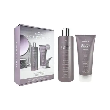 KERATIN MIRACLE KIT SHAMPOO 400ml + MASK 200ml