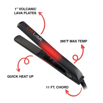 LAVA 1 Inch Analog Volcanic Ceramic Hairstyling Iron