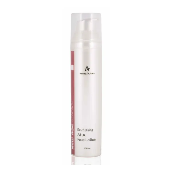 Anna Lotan New Age Control Active AHA Toner 100 ml, AHA facial toner, active face toner with fruit acids, skin renewing toner, anti-aging toner Anna Lotan, exfoliating toner with AHA, Israeli professional skincare, facial peeling toner, brightening toner, daily skin care with AHA