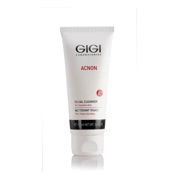 GIGI ACNON Facial Cleanser, ACNON cleansing gel, facial cleanser for sensitive skin, gentle face wash, cleansing cream for problem skin, anti-acne face wash, professional GIGI ACNON cleanser, delicate facial cleansing, sensitive skin facial wash, acne control cleanser, skincare for problem skin