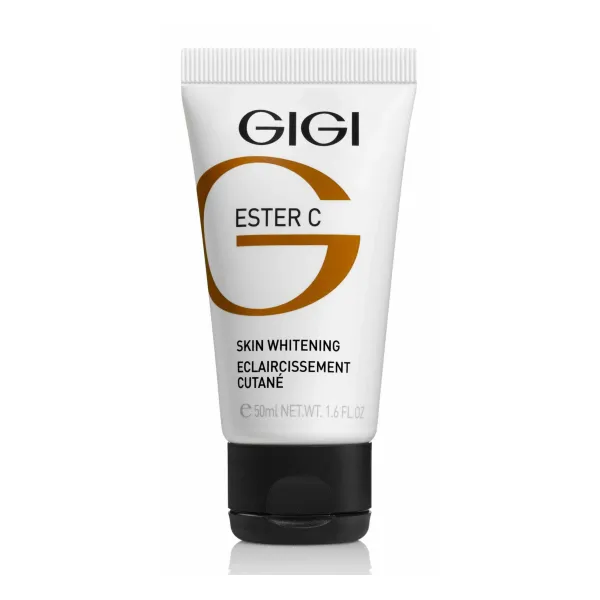 GIGI Ester C Skin Whitening Cream, brightening face cream, skin tone correcting cream, GIGI Vitamin C cream, anti-pigmentation cream, whitening face cream 50 ml, professional GIGI skincare, cream for dark spots, radiant skin moisturizer, even skin tone cream