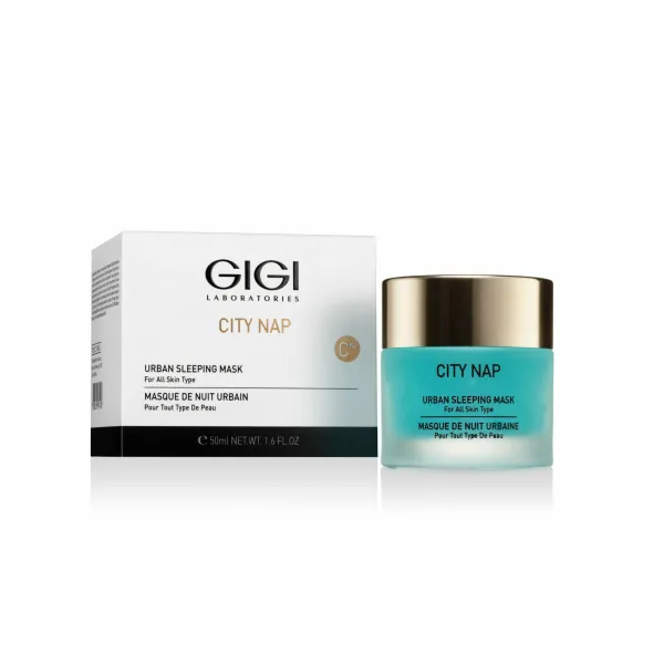 GIGI City NAP Urban Sleeping Mask, GIGI sleeping mask, overnight face mask 50 ml, night skin repair mask, anti-aging sleeping mask, moisturizing night mask, professional GIGI skincare, skin glow mask, intensive hydration face mask, urban overnight skincare