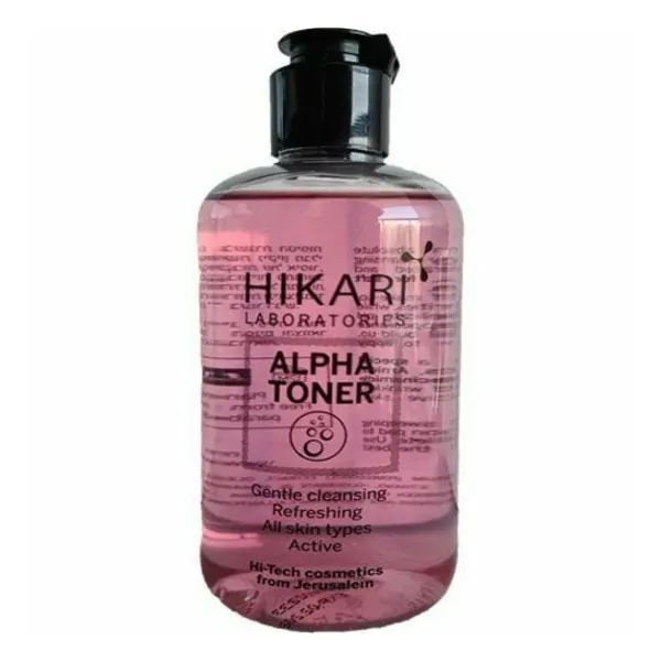HIKARI Toner, HIKARI facial toner, HIKARI ALPHA moisturizing toner, Facial toner, Hydrating toner for skin, Cleansing facial lotion, Refreshing face toner, Moisturizing toner for daily skin care, Skin care toner for dry and normal skin, Toner for oily and combination skin, Gentle hydrating facial toner, Deep cleansing face toner, Facial lotion after cleansing, Skin refreshing toner 250 ml, Toner for glowing skin, Daily use face toner, Moisturizing facial lotion, Cosmetic skin toner