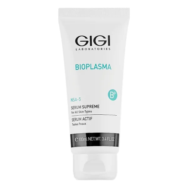 GIGI Bioplasma Serum Supreme, GIGI facial serum, anti-aging serum Bioplasma, moisturizing face serum, wrinkle reduction serum, professional skin serum, rejuvenating facial serum, firming skin concentrate, brightening serum for face, GIGI Bioplasma skincare
