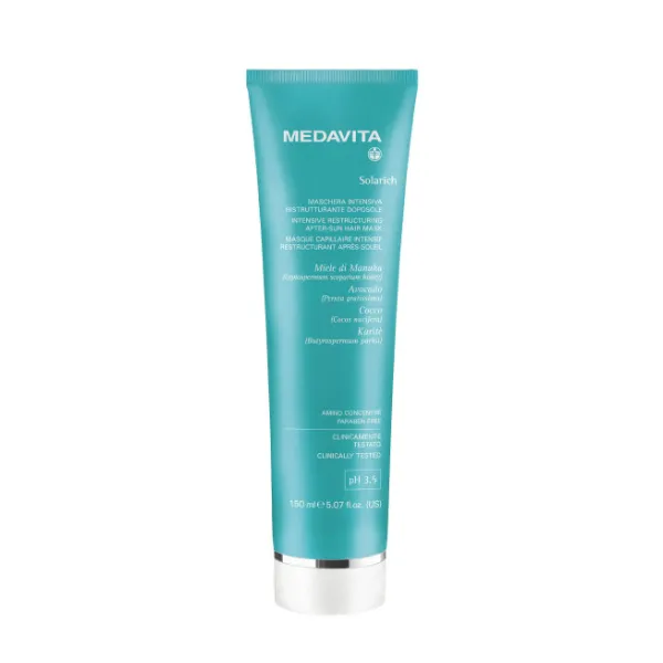Solarich intensive restructuring after-sun hair mask 150ml