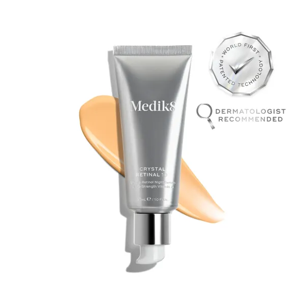 сыворотка с ретиналем 0,1, ретиналь для лица, антивозрастная сыворотка, интенсивный ночной уход, средство от морщин