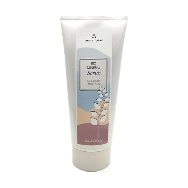 Anna Lotan Body Care Bio Mineral Scrub, mineral body scrub Anna Lotan, buy Anna Lotan scrub 200 ml, exfoliating body scrub, Anna Lotan body care scrub